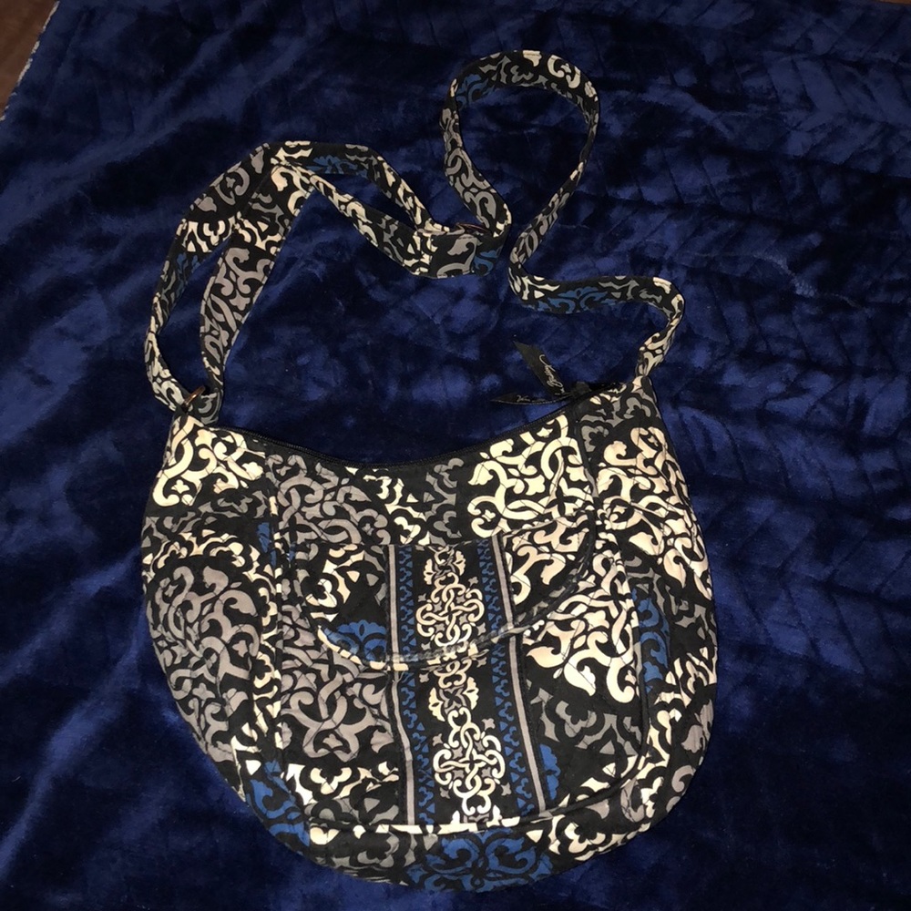 Vera Bradley Canterbury Cobalt Crossbody Purse